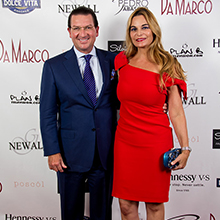 Dr. Newall with his wife, Micheline Newall, at the 2nd annual Pedro Abasolo Hair & Fashion Show
