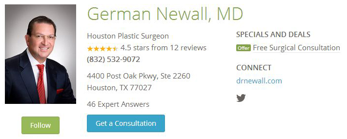 German Newall, MD realself link